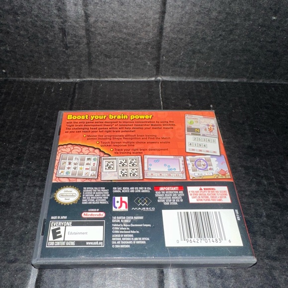 Nintendo DS Game Brain Boost Beta Wave - Picture 3 of 3